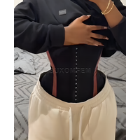 Women's Tummy Control Girdles Body Shaper Front-Breasted Slim Fit Shaping Body Wrap Waist Trainer Tight Colombian Waist Cincher