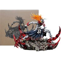Figurka kolekcjonerska Bleach Hollow Ichigo, 23 cm, Saigo No Getsuga Tenshou, Hollowfied Kurosaki Ichigo, model statuetki, zabawka.