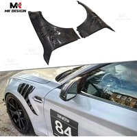 Carbon Fiber Side Fender Flares Body Kits for BMW M2 M2C F87 2015-2020 Front Vented Fenders Car Accessories
