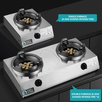 Fierce Fire Stove Liquefied Gas Natural Gas High-efficiency Energy-saving Double Stove Estufas Para Cocinas De