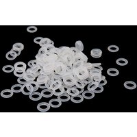 120Pcs White Keycaps Rubber O-Ring Switch Sound Dampeners For Cherry MX Keyboard Dampers for Key Cap O Ring Replace Part