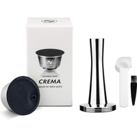 iCafilas For Dolce Gusto Crema Coffee Filters Reusable Refillable Coffee Capsule Stainless Steel Pod Nescafe Baskets Lumio Cup
