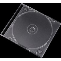 New! CD Storage Case Transparent Stand Acrylic Holders For CDs DVD Storage Holder Transparent