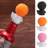 simple Manual Inflation Protector Snap Sealing Soda Bottle Leak-proof Cover Air Pump Bottle Lid Bottle Cap Bottle Top