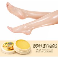 Turmeric & Bee Foot Intensive Cracked Skin Hydrating Balm – Ultra-Moisturizing Foot & Hand Cream for Dry, Rough Heels | Anti-Fis