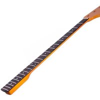 21 Frets Yellow Color Glossy Paint Maple Electric Bass Guitar Neck Rosewood Fingerboard Musical Instrument Accessories