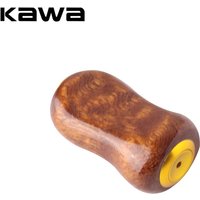 Kawa 1pc Rosewood Materials Reel Knob Fishing Handle 5.4g Length 34.5mm For Shim/Daiw Spinning/Casting Reel Rocker Accessory DIY