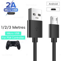 2A Fast Charging Micro USB Cable For Mobile Phone Samsung Data Cable For Xbox One /PS4 Controller Accessories Power Cable