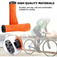 AliExpress NPY Bicycle2026 Grips Soft Rubber For MTB Mountain Bike Shockproof Anti-Slip Handlebar Cover Lock On Ergonomic Cycling Handle Bar