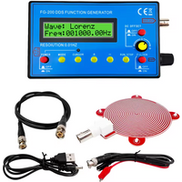 FG-200/100 DDS Function Signal Generator Frequency Counter 0.01Hz - 500KHz Signal Source Module Sine+Square+Sawtooth Waveform