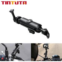 AliExpress NONE Motorcycle Bicycle Camera Holder Aluminum Alloy Handlebar Mirror Mount Bike Bracket for GoPro Hero Insta360 DJI Osmo Action Came