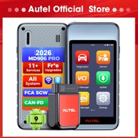 Autel MaxiDiag MD906Pro MD906 Pro Auto Scan Tool CAN FD All System Diagnostics Scanner AutoScan Support 11 Service