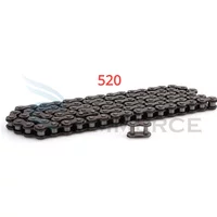 Motorcycle 520 Chains 96L/108L/116L/120L Drive chain With chain link For ATV UTV Buggy Quad Dirt Bike Motocross Accessories