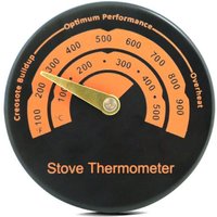 Fireplace Thermomete Magnetic Stove Thermometer Fire Stove Pipe Thermometer Gauge For Wood Burning Stoves And Pellet Stove