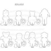 Cartoon Movie Figures Building Blocks children KDL835 K2229 K2230 K2231 K2232 K2233 K2234 K2235 K2236 DIY Toys