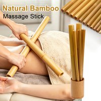 Maderoterapia Massage Sticks Natural Bamboo Therapy Anti Cellulite Gua Sha Massager Muscle Relief Scraping Massage Fitness Tool