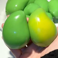 Novelty Color Changing Mango Squishy Toy Moldable Slow Rising Stress Relief Fidget Toy for Adults Birthday Party Favors Gifts