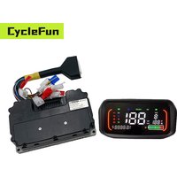 48V-72V Fardriver ND72200 Peak 200A 800W-1500W BLDC Sine Wave Controller With N7 Display Bluetooth For Electric Scooter E-bike