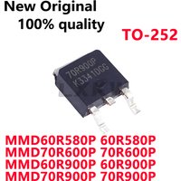 10/PCS New Original MMD70R900P 70R900P MMD70R600P 70R600P MMD60R900P 60R900P MMD60R580P 60R580P Field effect tube TO252 In Stock