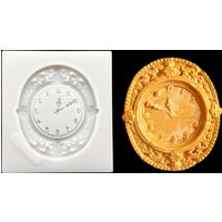 Clock Silicone Sugarcraft Mold Fondant Cake Decorating Tools Cupcake Chocolate Baking Molds
