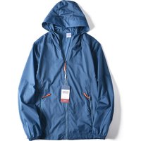 Pure Original Goods! Summer Laser-Punched Breathable Couples Hooded Sun Protection Skin Clothes Men's Lightweight Jacket