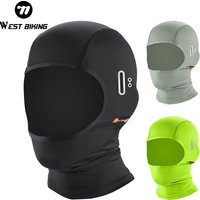 AliExpress West Biking WEST BIKING Summer Cycling Headgear Cool Bicycle Motor E-bike Balaclava Breathable Mesh Full Face Mask Outdoor Men Women Mask