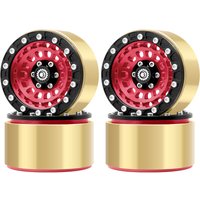 OGRC 1.9 Beadlock Wheel RC Crawler Wheels with Brass Ring for Axial SCX10 TRX4 VS4-10 Gen8 MST CFX 1/10 RC Crawler Car 670g