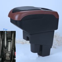 For Honda Jazz 1 Armrest For Honda Fit Jazz 1 Car Armrest Box 2004 2005 2006 2007 Arm Bracing Height Storage Box car Accessories