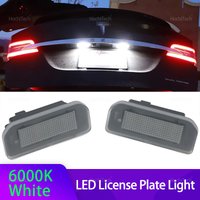 2Pcs Car LED Auto Number License Plate Light Lamp 6000K White for Tesla Model 3 2017-2020 Model Y 2020 2021 2022
