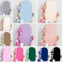 Arch Backdrop Cover Elastic Spandex Multiple Sizes Background Babyshower Custom Birthday Wedding Anniversaire Party Decorations