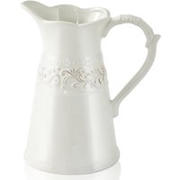 Pitcher Vase Farmhouse Vase Pitcher Vases For Flowers Flower Vase Pitcher White Pitcher Vases For Flowers