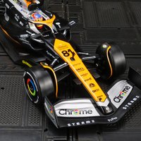 CCA 1:24 McLaren MCL60 UK F1 Formula Racing Alloy Model Car Ornament Gift for Boys can be given as a gift to children