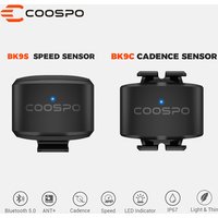 CooSpo Heart Rate Monitor Speed Cadence Bike Sensors Rechargeable Battery Fitness Outdoor Beat Sensor Bluetooth 5.0 ANT+