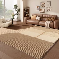 French Retro Style Rugs for Bedroom Fluffy Soft Lounge Floor Mat Large Area Living Room Decoration Carpet Home Thicken Plush Rug