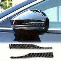 A rearview mirror reflective strip accessory, waterproof and UV-resistant, with strong adhesion and capable of preventing damage