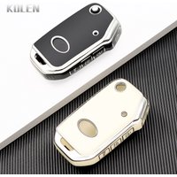 NEW TPU Car Flip Key Case Cover For KIA Sportage R Stinger GT Sorento Ceed CD Cerato Forte 2018 2019 Protected Fob Accessories