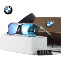 AliExpress BMW BWM Luxury Polarized Sunglasses Men UV Anti-Glare Driving Cycling Fishing Outdoor Beach Hiking Sunglasses Mirror Color Film 58