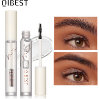 QIBEST Eyebrow Gel Styling Liquid Colorless Transparent Fixed Gel Waterproof Sweat-proof Eyebrow Repair Makeup Gel For Eyebrows
