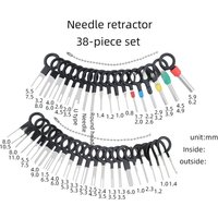 11/18/26Pcs Car Terminal Removal Repair Tools Electrical Wiring Crimp Connector Pin Extractor Kit Keys Automotive Plug Pullers
