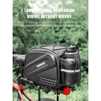 AliExpress cycle zone Bike Rear Seat Trunk Bag Waterproof Bicycle Rear Seat Carrier Bags Large Capacity Multiple Pockets Bike Bag Cycling Accessories