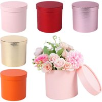 Rectangle Party Gifts Valentine's Day Rose Wrapping Bag Flower Packaging Boxs Flower Paper Basket Flowers Gift Box