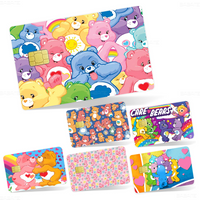 Cartoon C-Care Cute B-Bears S Anime Cartoon Bear Skin Sticker Film Tape Case For Big Credit Debit Card Front Side