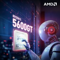 NEW AMD Ryzen 5 5600GT 6-Core 12-Thread Processor PCIe 3.0 Socket AM4 7NM R5 5600GT 3.6GHz 65W L3=16M DDR4 but No Fan
