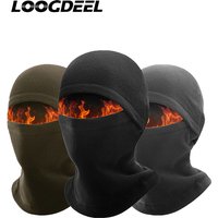 AliExpress LOOGDEEL Motorcycle Windproof Helmet Liner Skiing Riding Running Face Mask Bicycle Headwear Unisex Winter Warm Cycling Balaclava