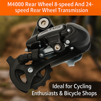 Mountain Bike Rear Wheel M4000 Rear Wheel 8-speed Bicycle 24-speed Rear Wheel Transmission M310 Riding Accessories MTB
