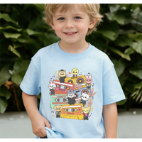 Stry Kids Zoo T-shirt Skzoo shirt inspiration, Skzoo Chibi character sports shirt, music enthusiast gift, casual outfit