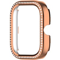 PC Protective Case Anti-Scratch Bling Watch Bumper Diamond Crystal Screen Protector for Redmi Watch 5/4 Smart Watch Accessories