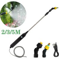 Automatic Garden Watering Spray Gun Electric Sprayer Nozzle Sprinkler Garden Plant Mister Watering Spray Gun Irrigation Tool
