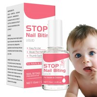 15ml Liquid To Stop Nail Biting Bitter Nail Solution Baby Nail-Bite Prevention Bitter Nail Water Care Non-toxic Stop Eating Nail