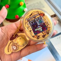 Bandai Tamagotchi Uni Replacement Shell, Faceplate & Charm - Custom DIY Case Cover Accessories